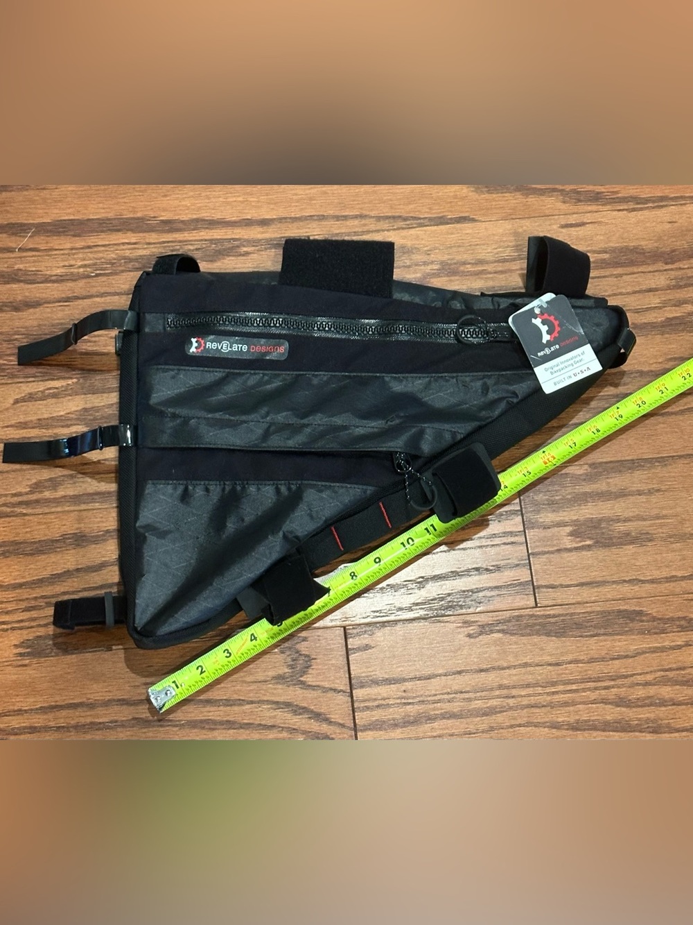 NWT Revelate Black Bike Frame Pack for Bikepacking, Gravel Biking, Mtn. Biking